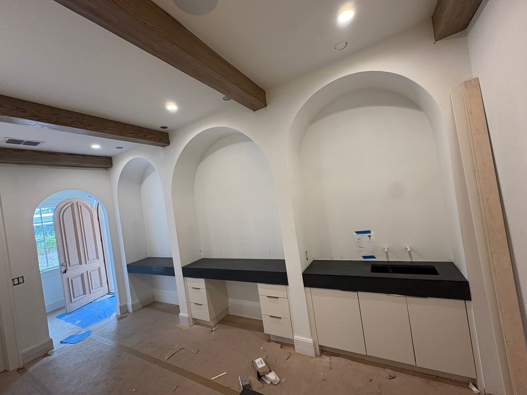 R&J Home Improvements project photo - countertops work in Central Florida.